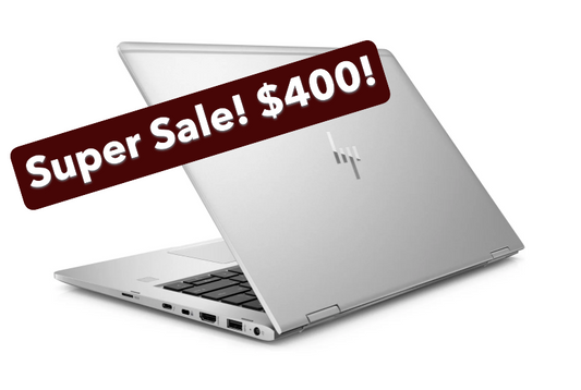 Refurbished HP Elitebook 1030 G2 - Intel i5 7th gen / 8GB Ram / 256GB SSD