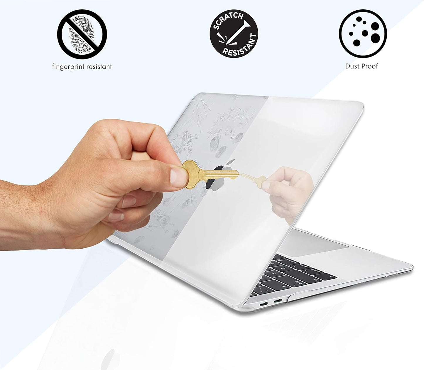 MacBook Air 13" Hard Shell Case, Keyboard Cover and Screen Protector set